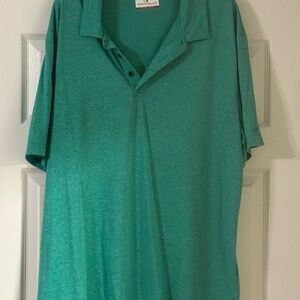 Mens Grand Slam Green Short Sleeve Polo Shirt XXL